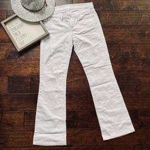 {BCBGMaxazria} White Denim Jeans